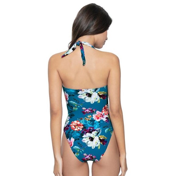 PQ SWIM SIZE SMALL SPIRITUAL BLOOM MULTI TIE ON ONE PIECE - Picture 5 of 5
